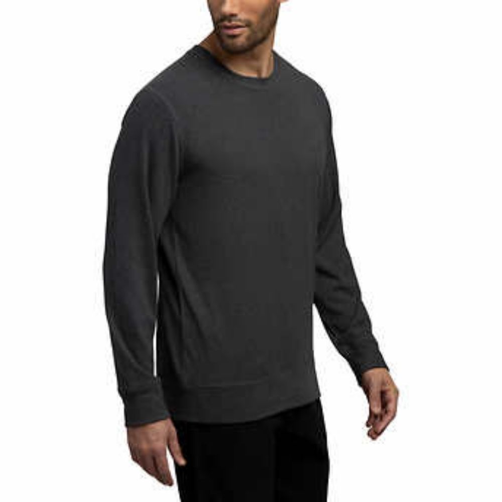 Boston Traders Men’s LS Crew Neck Sweatshirt - Picture 3 of 4